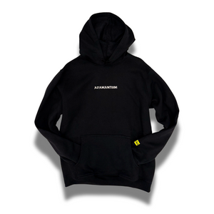 Adamantium BJJ Minimalist Hoodie – Black, Soft & Durable for Everyday Wear